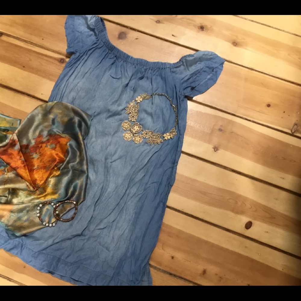 Cloth & Stone Navy Dress